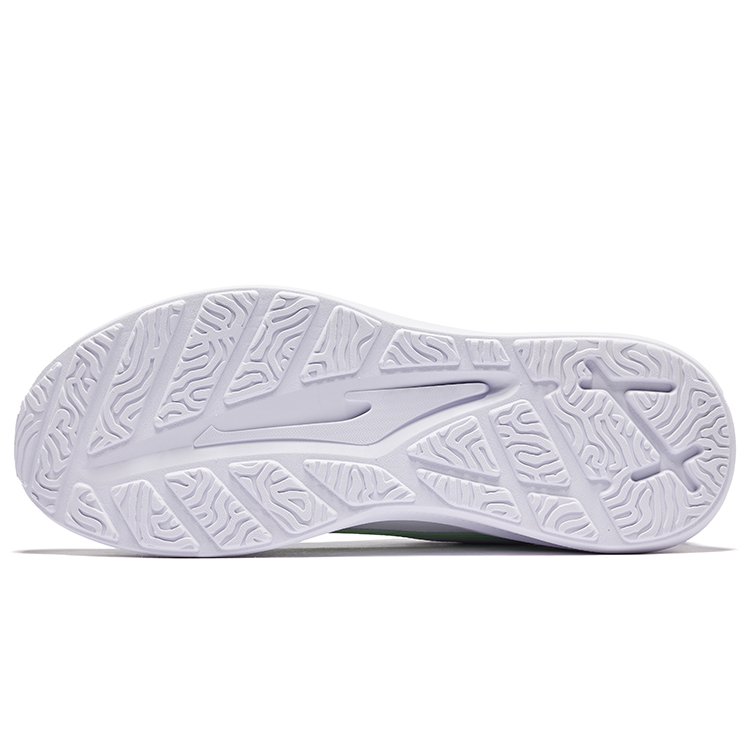 Erke Cushioning Rebound Low top Running Shoes Men’s Erke White Cyan Apple Green