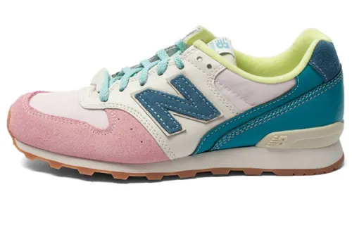 New Balance 996 Series Low Top Pink/White/Green Women's