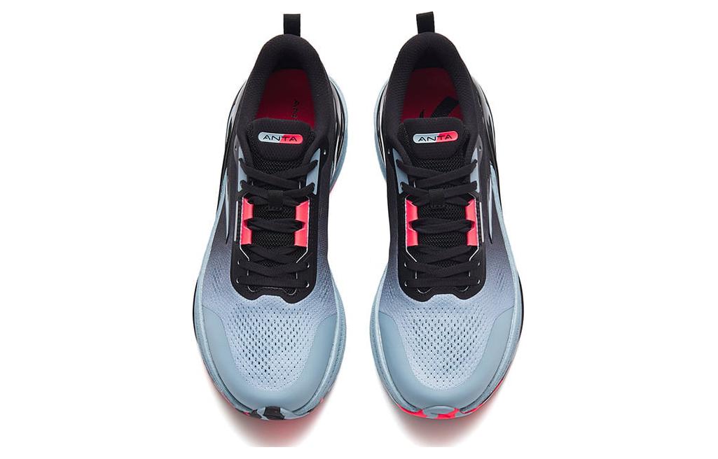 Anta Comfortable Slip Resistant Abrasion Resistant Low top Running Shoes Men’s Black Blue