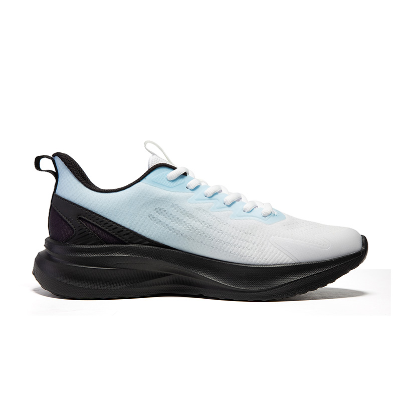 QIAODAN Cushioning Breathable Lightweight Low top Casual Running Shoes Men’s Jordan White Sky Blue