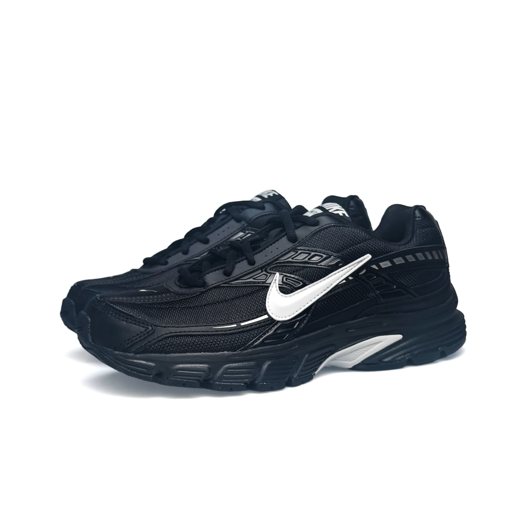 Nike Initiator Cushioning Lightweight Low top Casual Running Shoes Men’s Black White