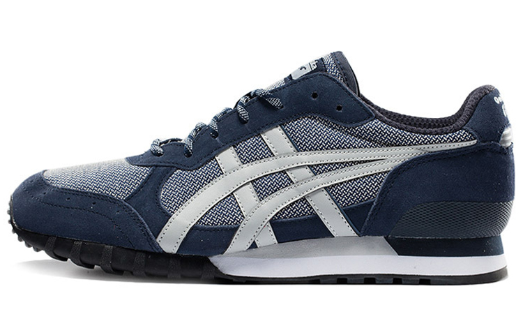 Onitsuka Tiger ColoradoColorado Eighty Five Comfortable Abrasion Resistant Low top Running Shoes Unisex Dark Gray Blue
