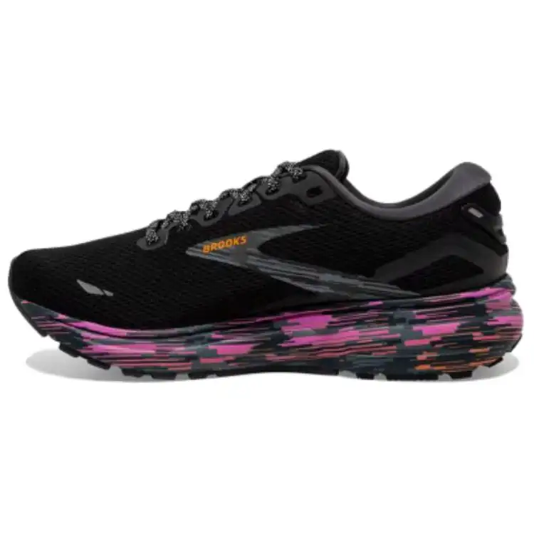 Brooks Ghost 15 Cushioning Low top Casual Running Shoes Men's Black