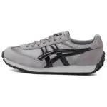 Onitsuka Tiger Edr 78 Cushioning Slip Resistant Abrasion Resistant Low top Running Shoes Unisex Silver Black