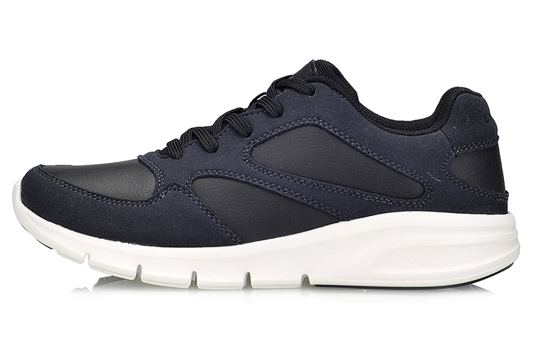 Li Ning LN Bullet Classic Cushioning Low top Running Shoes Women's Black Blue