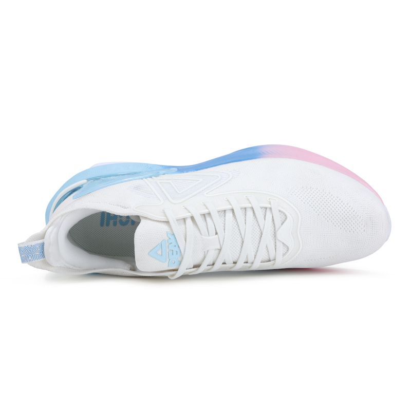 PEAK Taichi 6.0 Versatile Cushioning Breathable Low top Running Shoes Men’s White Blue