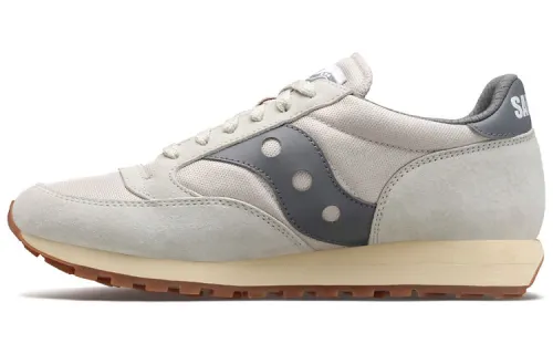 Saucony Jazz 81 Running Shoes Unisex Low Top Gray/White