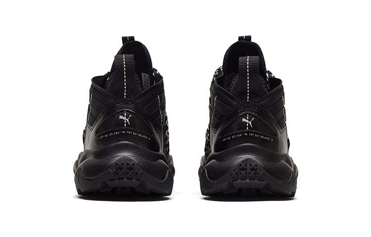 Мужские кроссовки PUMA Ember Trl Demi (черно-белые) — фото 5