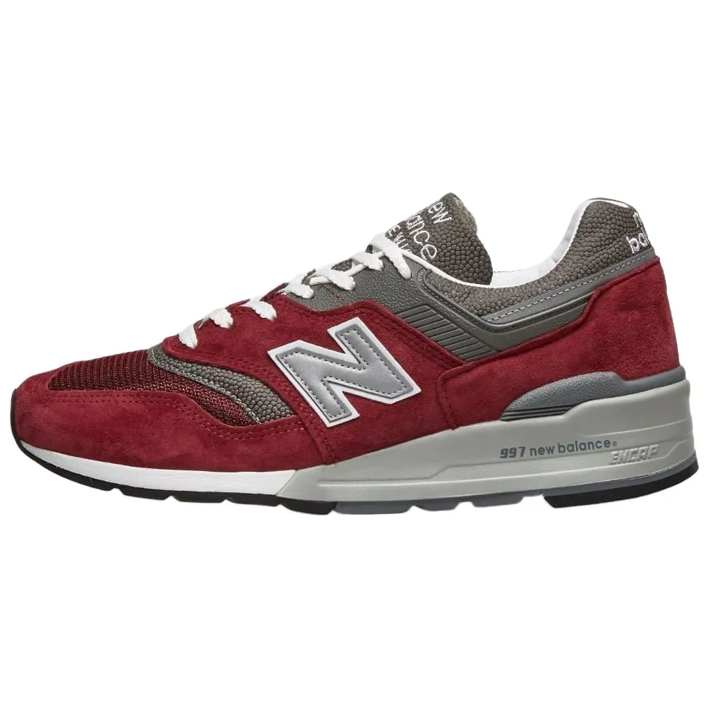 997 New Balance Made in Usa 'Burgundy Grey'