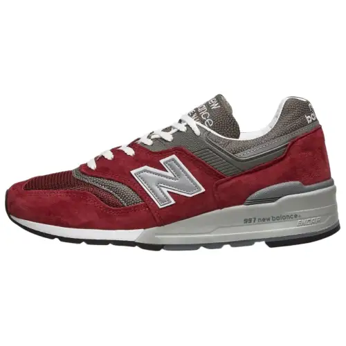 997 New Balance Made in Usa 'Burgundy Grey'
