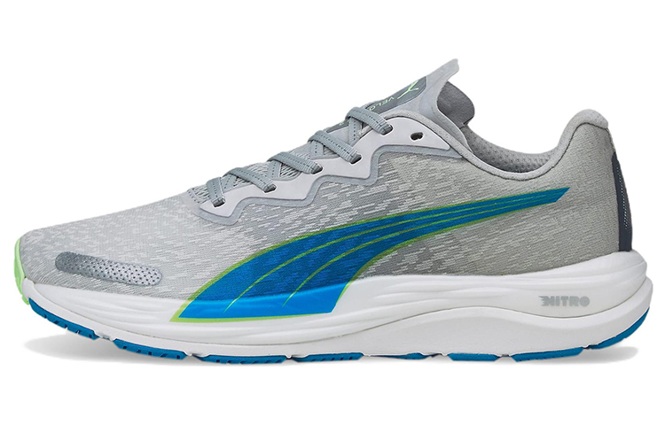Мужские кроссовки PUMA Velocity Nitro 2 (серо-голубые)