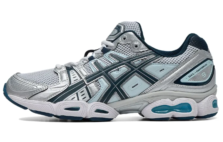 ASICS Gel Nimbus 9 Pure Silver French Blue Women's