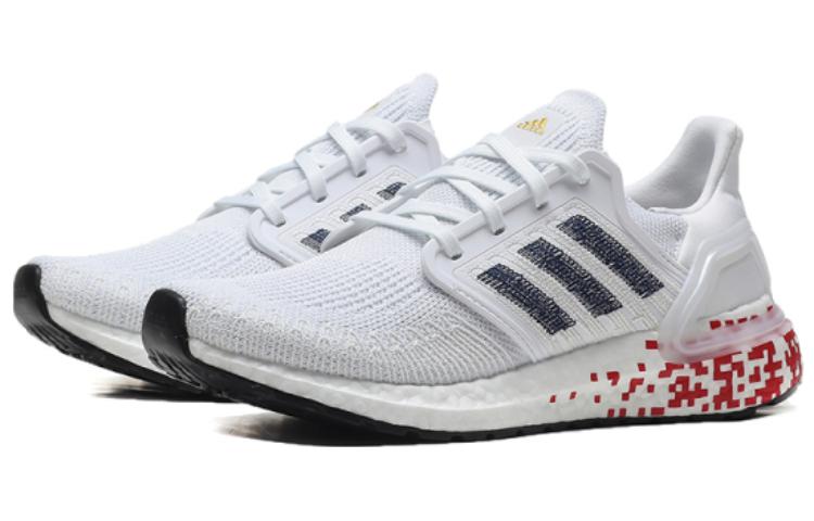 Женские кроссовки adidas ULT (бело-сине-красные) — фото 3