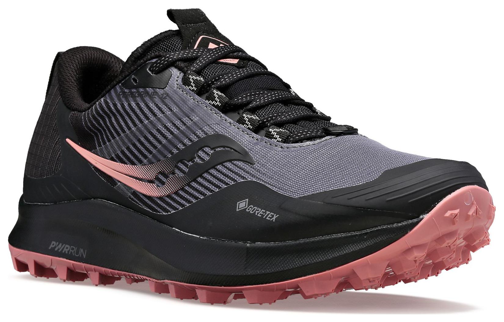 Saucony Peregrine 12 Comfortable Fabric Cushioning Slip Resistant Abrasion Resistant Low top Running Shoes Women’s