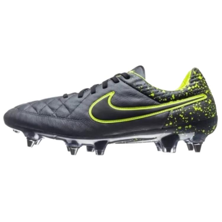 Nike Tiempo Legend 5 Cushioning Slip Resistant Support Soccer Shoes Men’s Black Yellow
