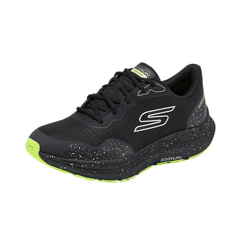 Skechers MEN’S GO Comfortable Mesh Wear resistant And Lightweight Low top Running Shoes Men’s Black