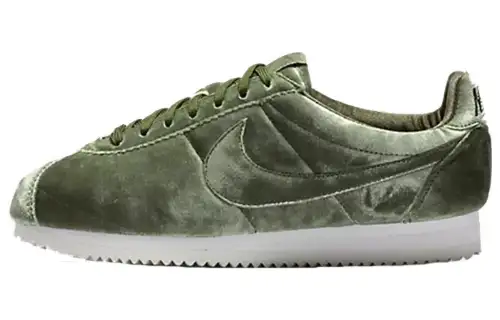 Nike Cortez PRM Velvet Medium Olive Women's