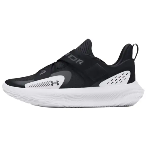 Under Armour Slip Resistant Abrasion Resistant Low top Basketball Shoes Unisex Black