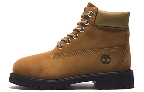 Timberland PREMIUM 6 Inch Leather Abrasion Resistant Short Outdoor Boots Women's Brown