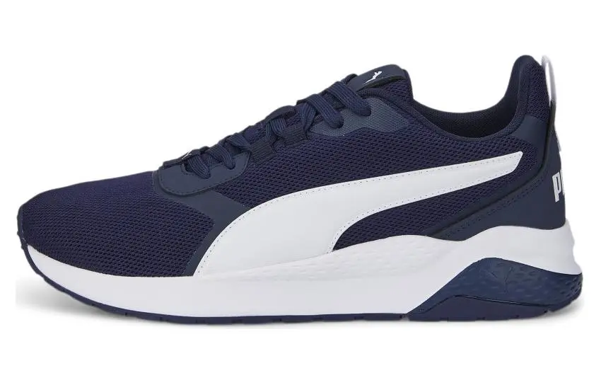 PUMA Anzarun FS Renew Cushioning Abrasion Resistant Cushioning, Wear Resistant Low top Running Shoes Unisex Blue White
