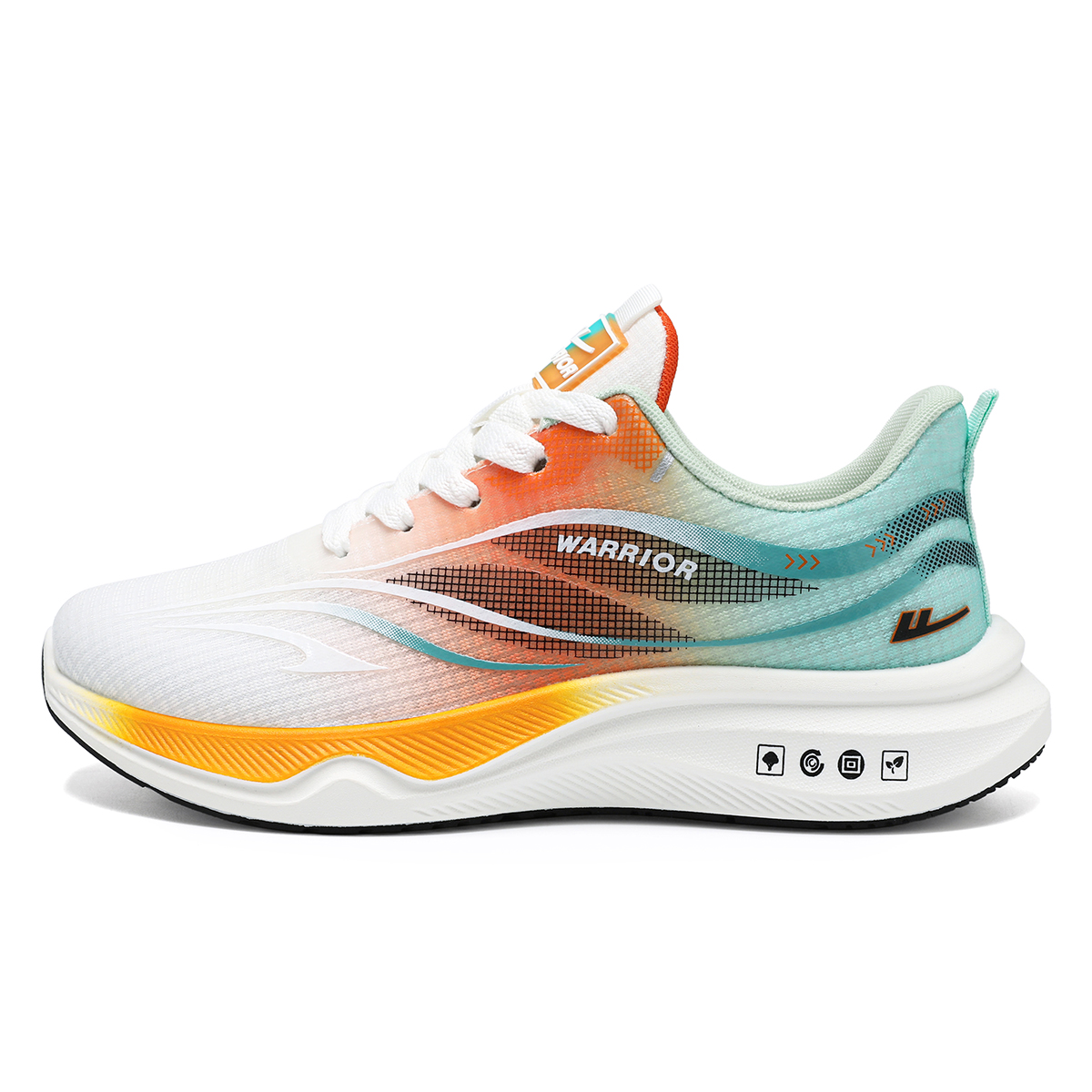 Warrior Abrasion Resistant Breathable Low top Running Shoes Men’s