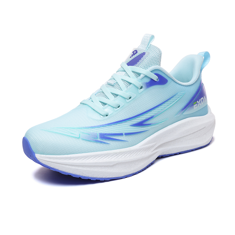 PALATIAL Running Shoes Men’s Low Top White Orange/Ice Blue/White Yellow