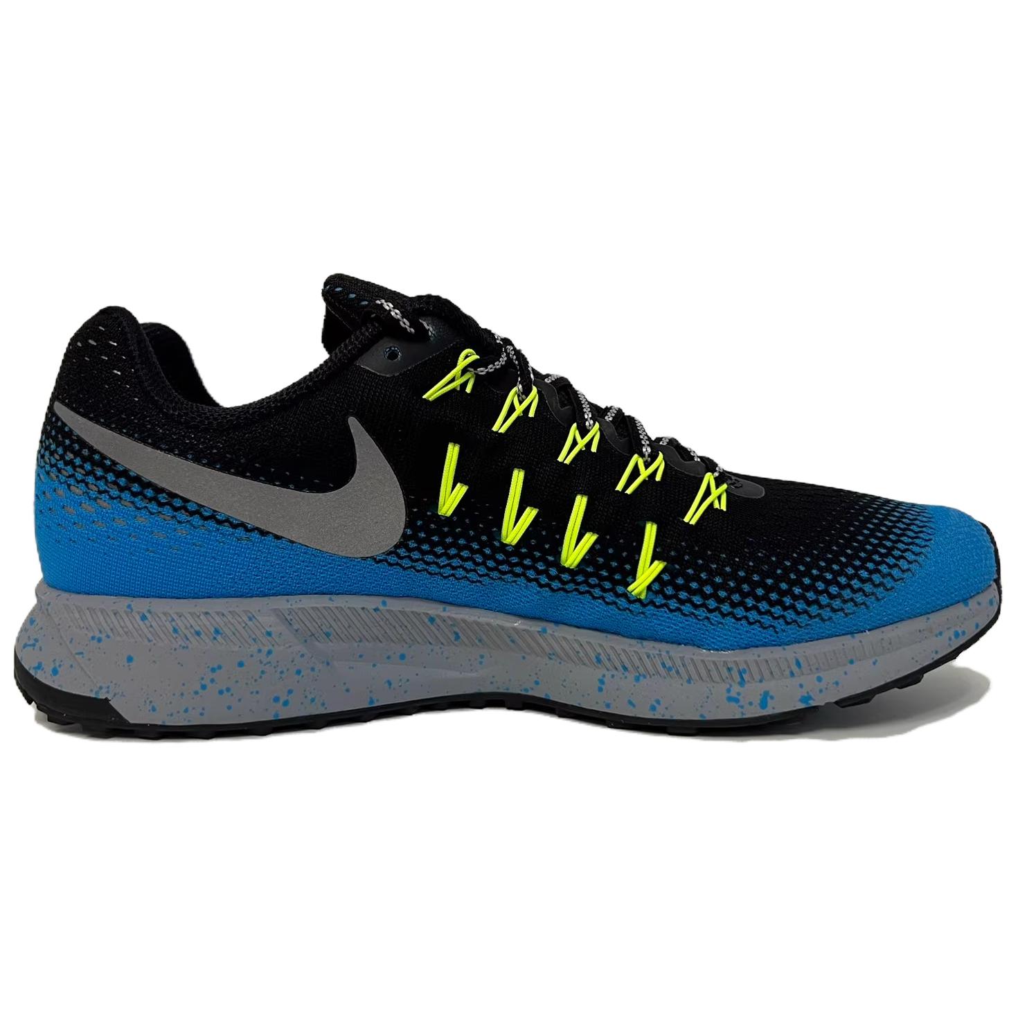 Nike Pegasus 33 Slip Resistant Abrasion Resistant Low top Running Shoes Unisex White Blue