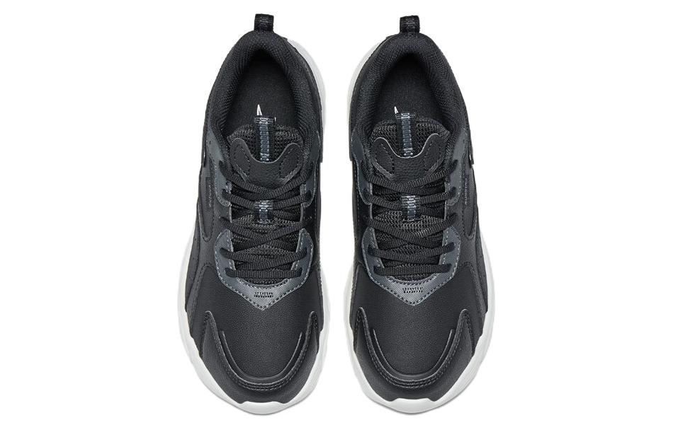 XTEP Synthetic Leather Cushioning Slip Resistant Abrasion Resistant Lightweight Rebound Low top Running Shoes Women’s