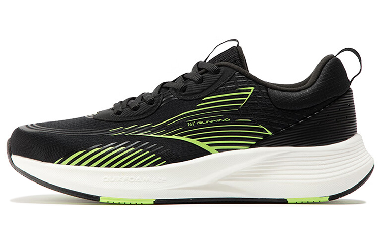 361° Feather Running Shoes Men’s Black Green