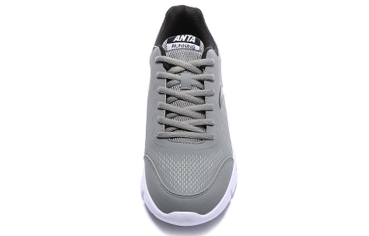 Anta Comfortable Textile, Synthetic Leather Cushioning Slip Resistant Abrasion Resistant Rebound Low top Running Shoes