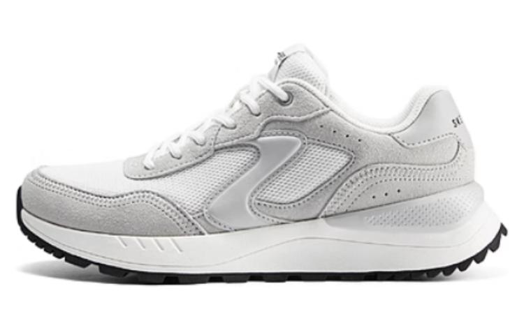 Skechers Cushioning, Wear Resistant Low top Running Shoes Women’s White Gray