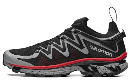 SALOMON XT Rush Fabric Abrasion Resistant Low top Running Shoes Unisex Black