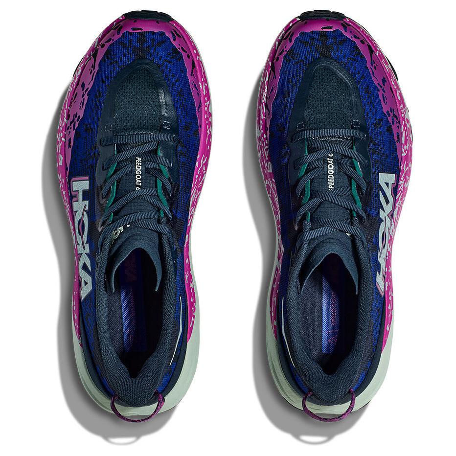 HOKA ONE ONE SPEEDGOAT 6 Slip Resistant Abrasion Resistant Low top Running Shoes Men’s Blue Green