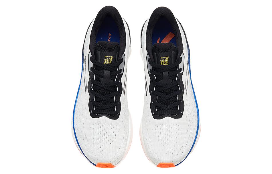 Anta Cushioning Slip Resistant Abrasion Resistant Low top Casual Running Shoes Men’s White Black