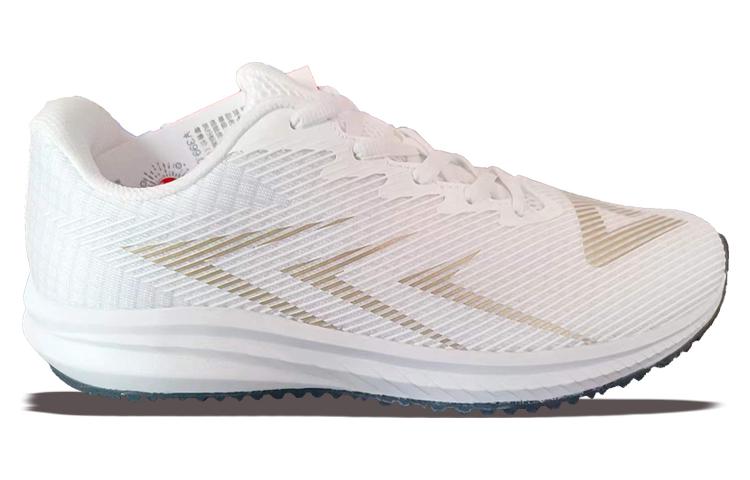 PEAK Cushioning, Wear Resistant Low top Running Shoes Unisex White Brown
