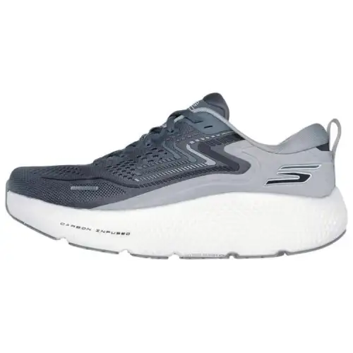 Skechers Go Run Max Road 6 Low top Running Shoes Men's Gray