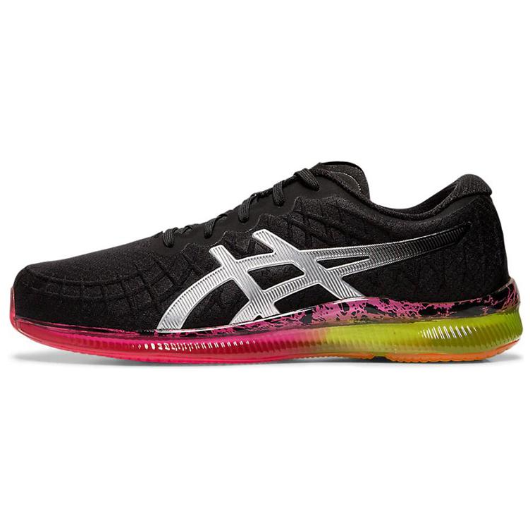 Женские кроссовки ASICS Gel-Quantum Infinity (черно-розовые)
