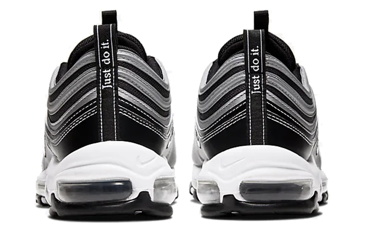 Кроссовки Nike Air Max 97 (черно-белые) — Чёрныйбелый — фото 4