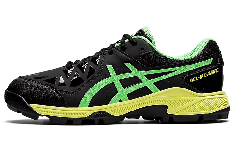 Asics Gel Peake 1 Low top Running Shoes Men's Black Green