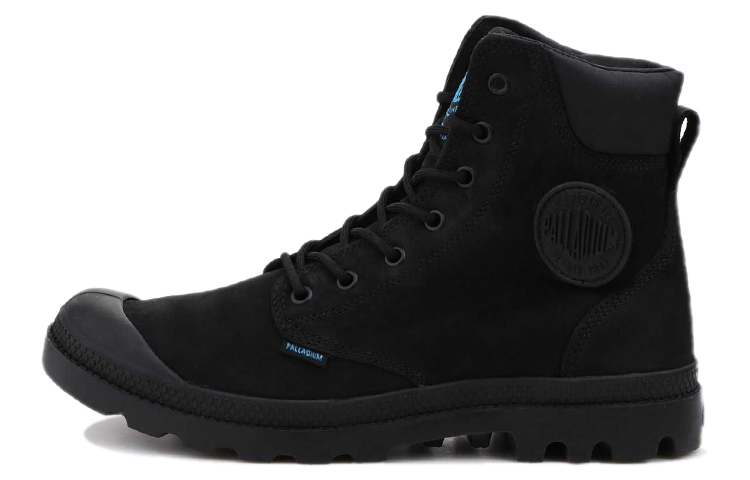 Palladium Pampa Outdoor Boots Unisex High Top Black