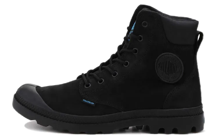 Palladium Pampa Outdoor Boots Unisex High Top Black