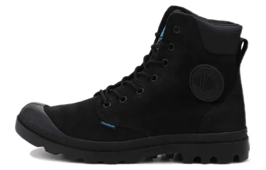 Palladium Pampa Outdoor Boots Unisex High Top Black