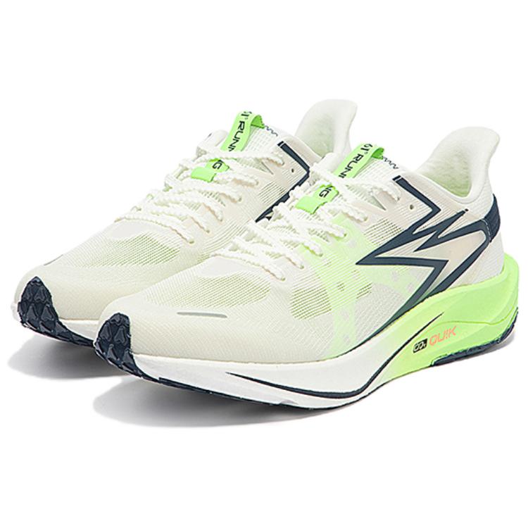 361° Blitz Team Low top EVA QU!KFLAME Racing Running Shoes Men’s White Green