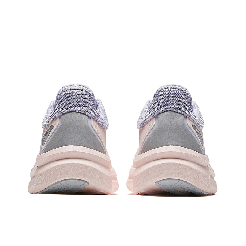 Anta Running Collection Textile, EVA Slip Resistant Abrasion Resistant Low top Running Shoes Women’s Pink Purple