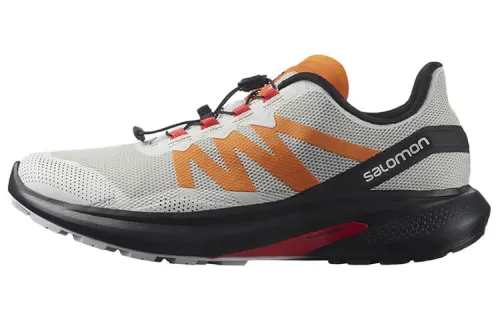 SALOMON Hypulse Lightweight Fabric Abrasion Resistant Low top Running Shoes Men's Gray