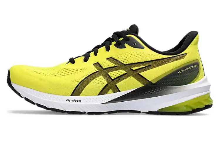 Asics GT 1000 12 Low top Running Shoes Men's Yellow