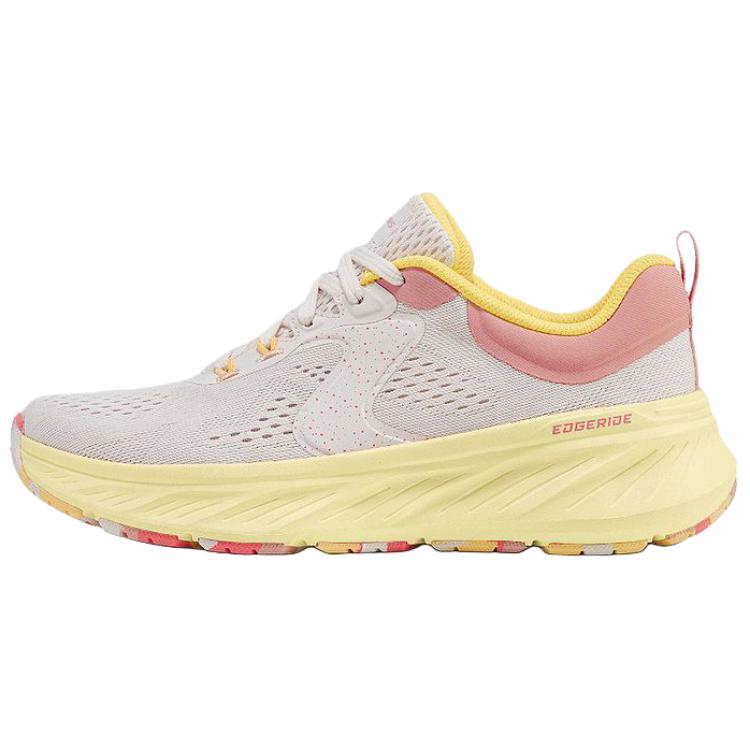 Skechers Edgeride Low top Running Shoes Women’s Gray Yellow Pink