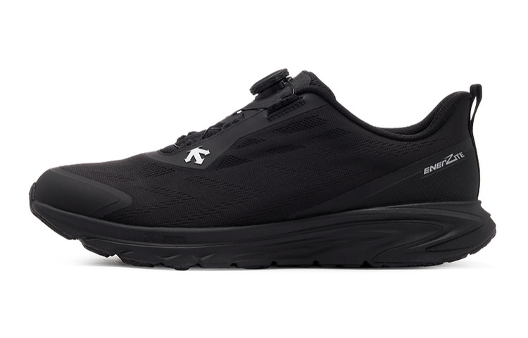 DESCENTE RUNNING Cushioning Slip Resistant Breathable Low top Running Shoes Men’s Black
