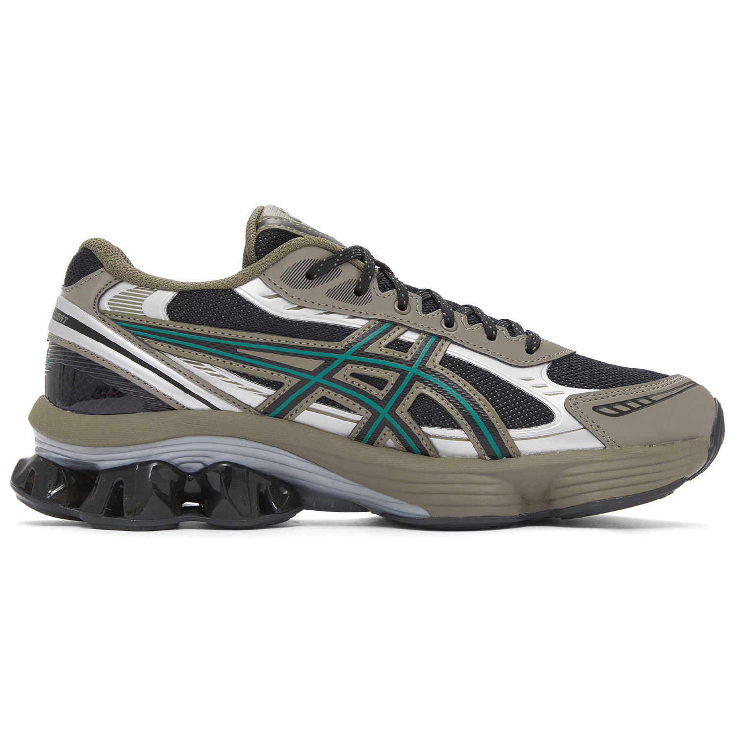 ASICS Gel Kinetic Fluent Black Dark Taupe