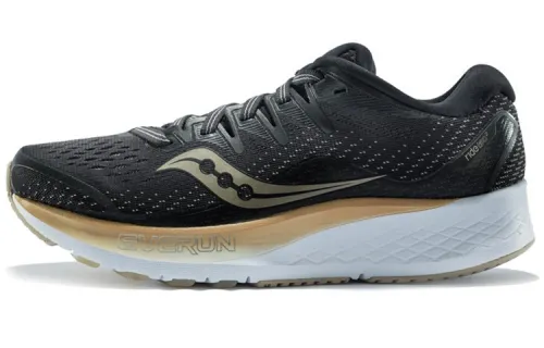 Saucony Ride ISO2 Low top Running Shoes Women's Black Gold
